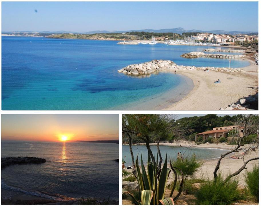T2 Coudouliere Les Rivages Front De Mer Apartamento Six-Fours-les-Plages Exterior foto